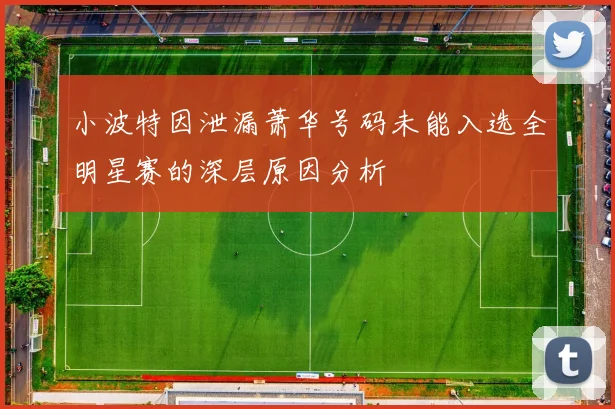 小波特因泄漏萧华号码未能入选全明星赛的深层原因分析